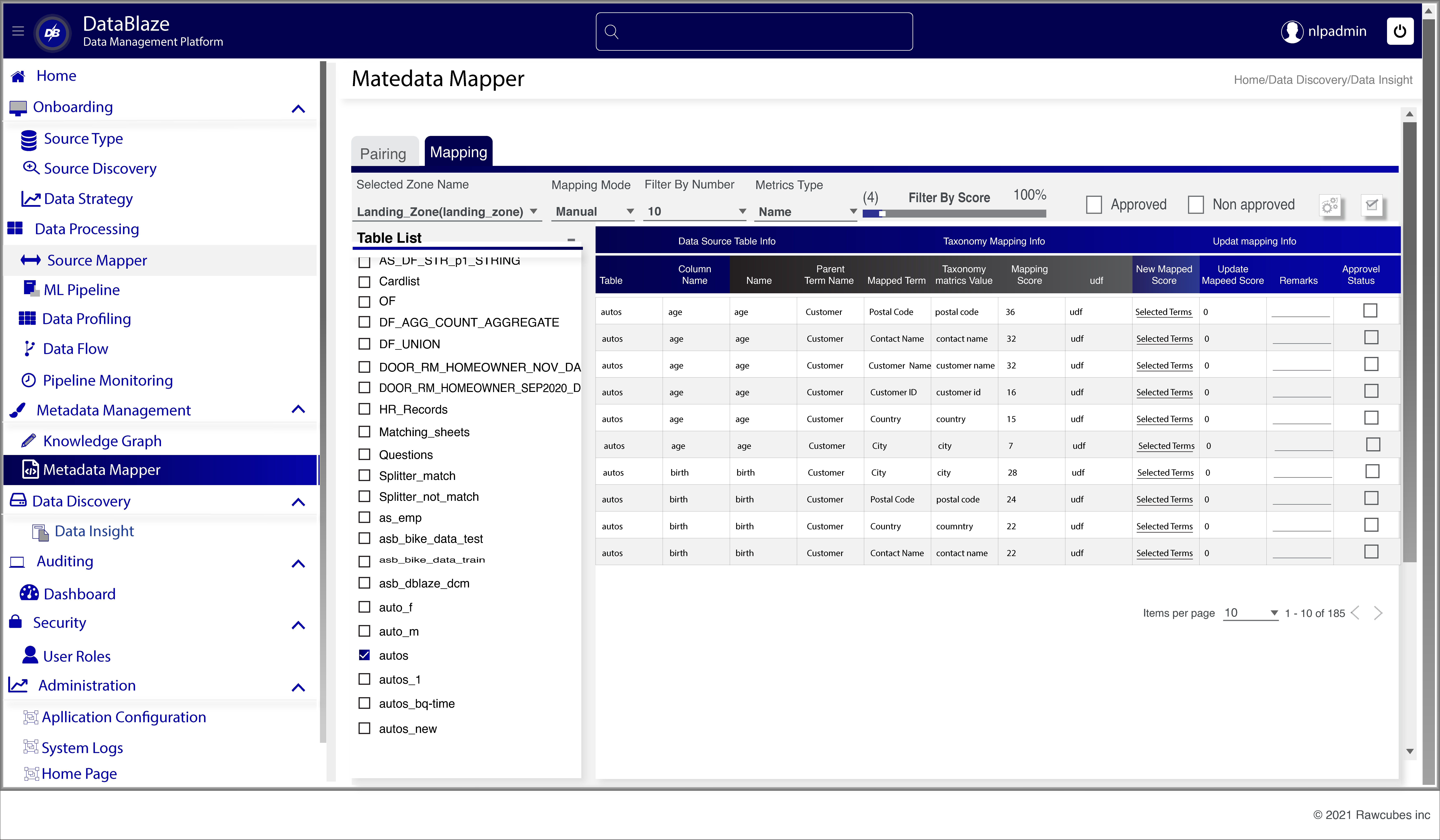 Metadat Mapper